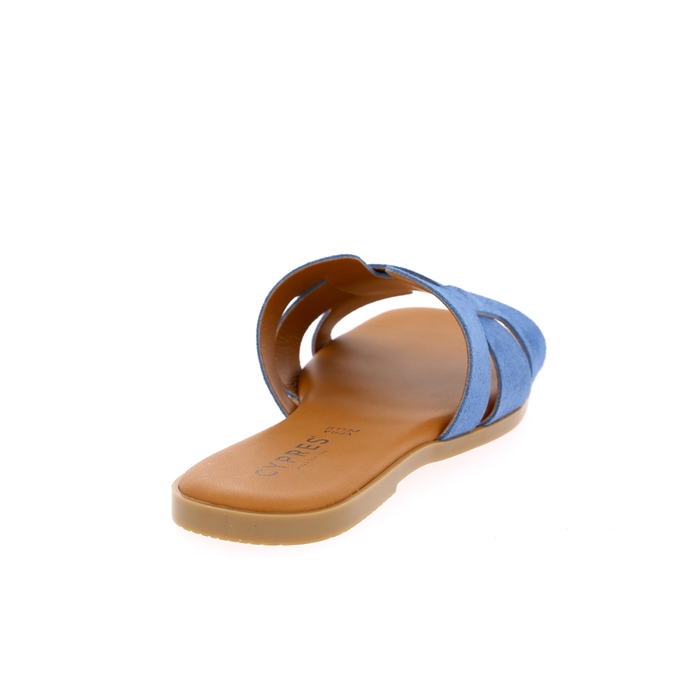Cypres muiltjes - slippers hemelsblauw hemelsblauw