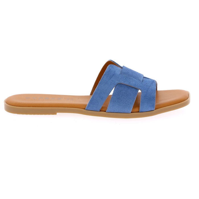 Cypres muiltjes - slippers hemelsblauw hemelsblauw