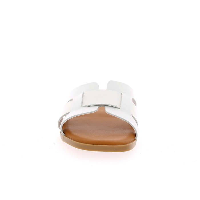 Cypres muiltjes - slippers wit wit