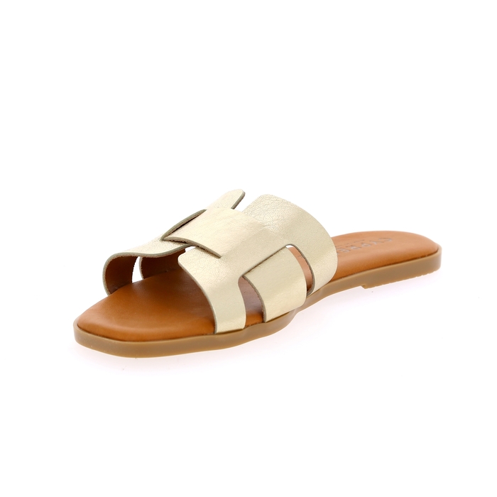 Cypres muiltjes - slippers platinum platinum