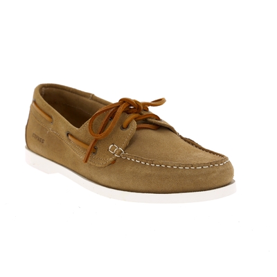 Cypres bootschoenen beige