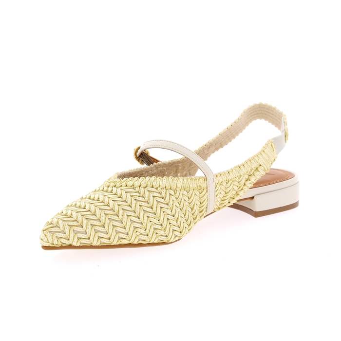 Valentina ballerines blanc blanc