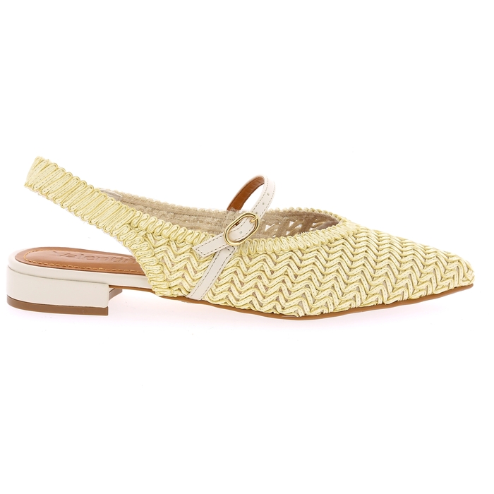 Valentina ballerines blanc blanc