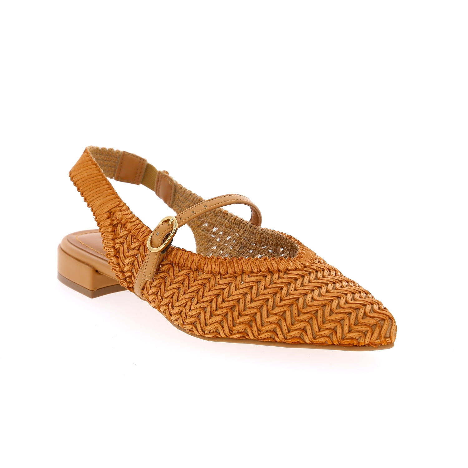Zoom Valentina ballerines camel