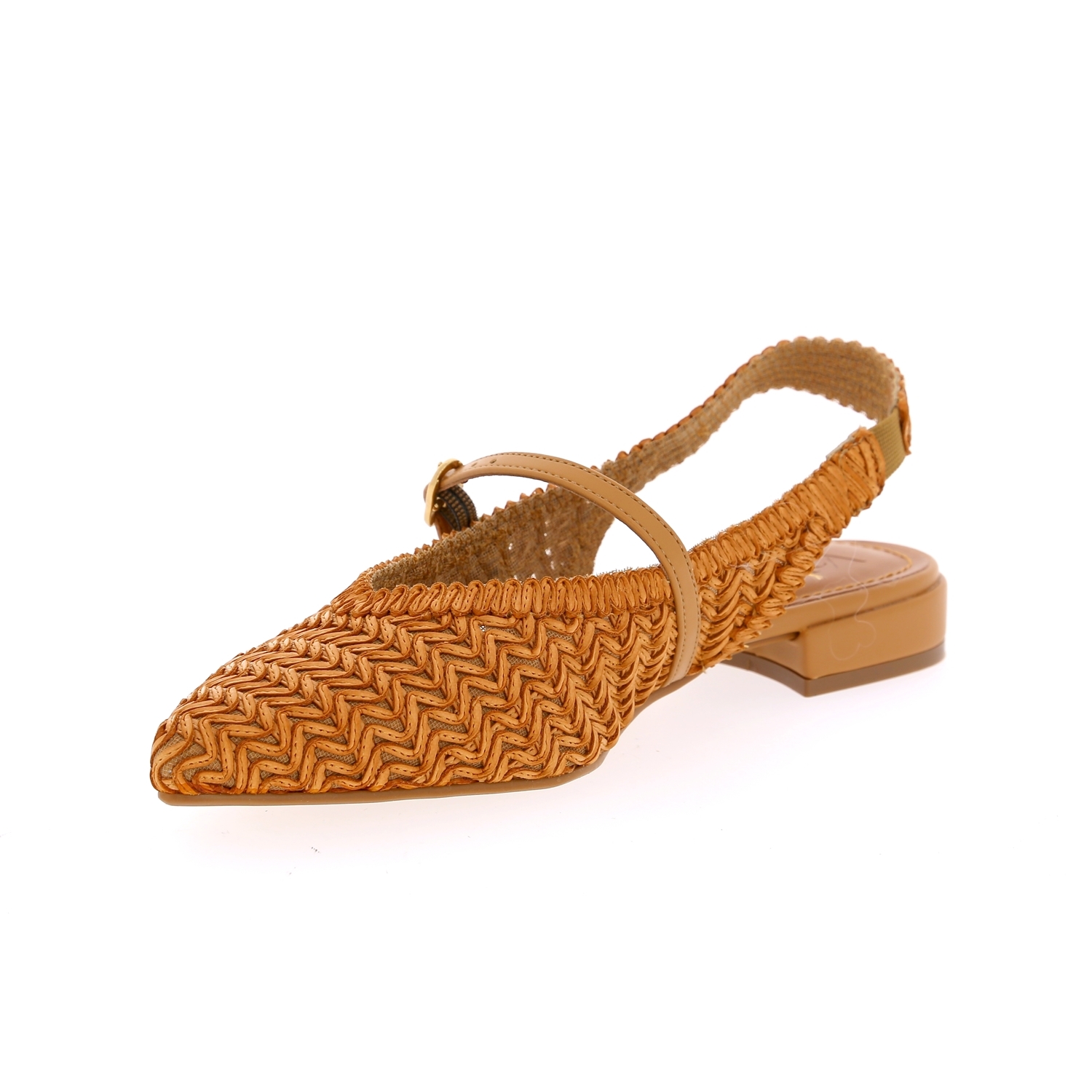 Zoom Valentina ballerines camel