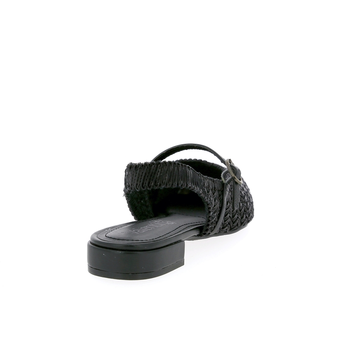 Valentina ballerines noir noir
