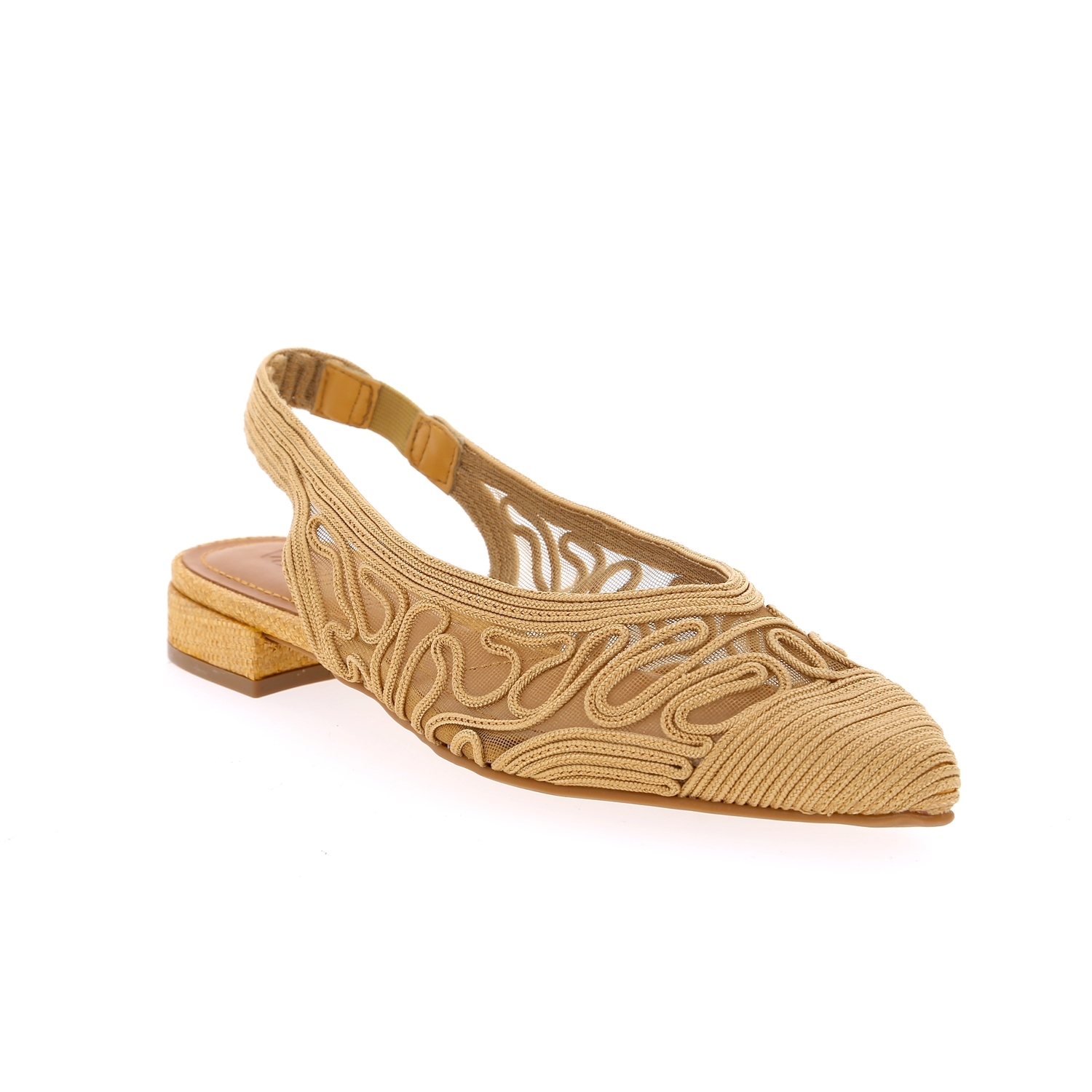 Zoom Valentina ballerines beige