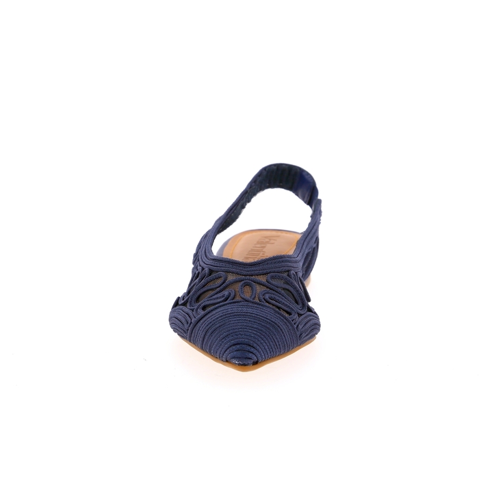 Valentina ballerines bleu bleu