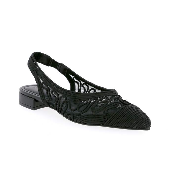 Valentina ballerines noir noir