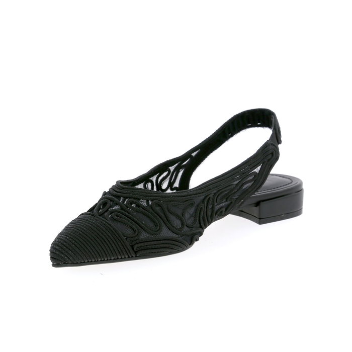 Valentina ballerines noir noir