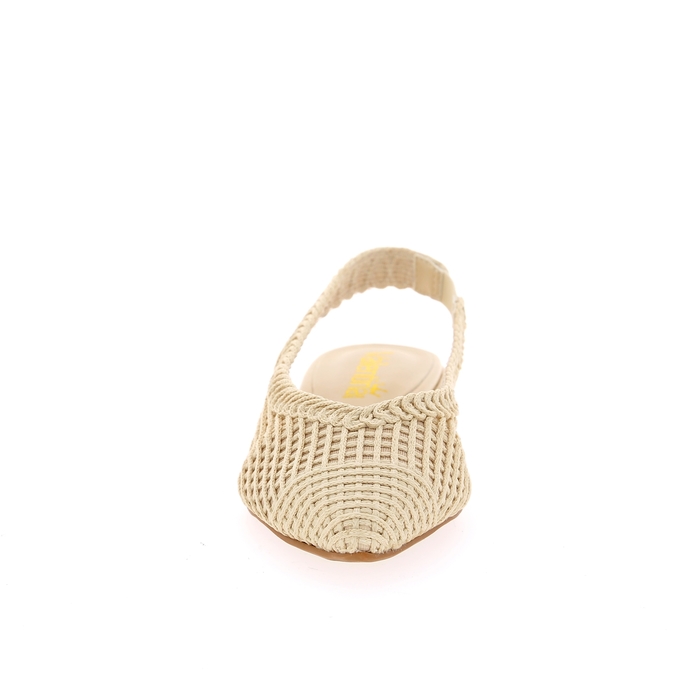 Valentina ballerines blanc blanc