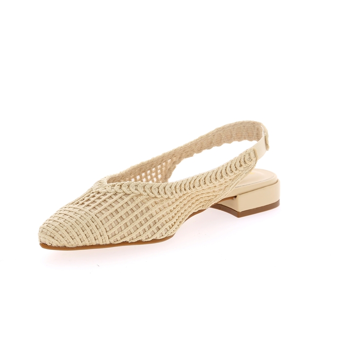 Valentina ballerines blanc blanc