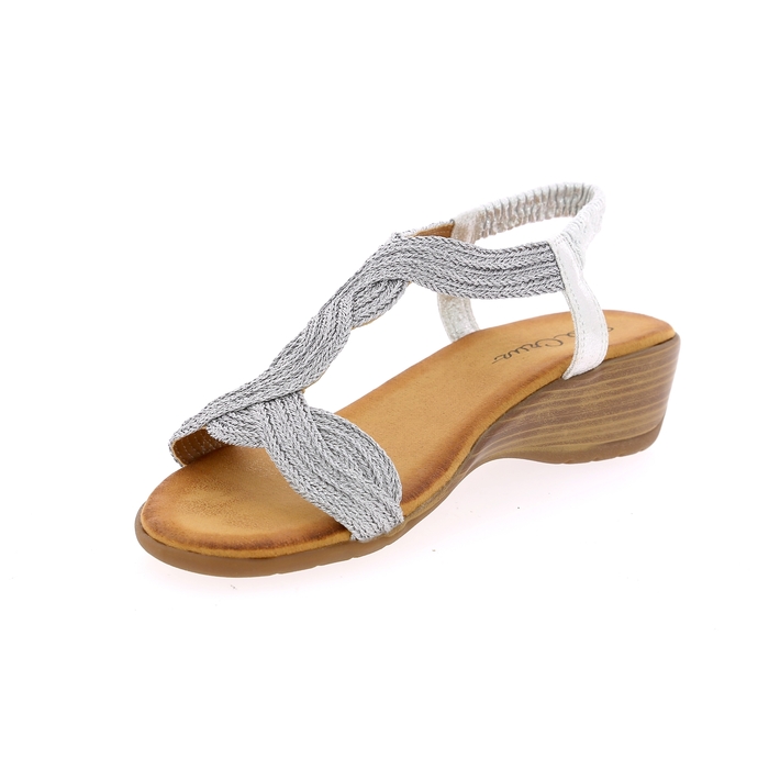 Cypres sandalen zilver zilver