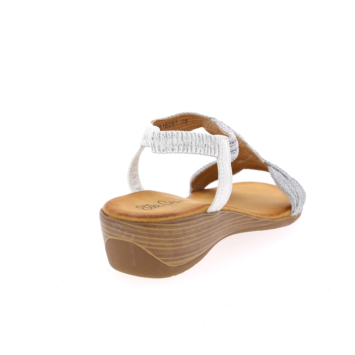 Cypres sandalen zilver zilver