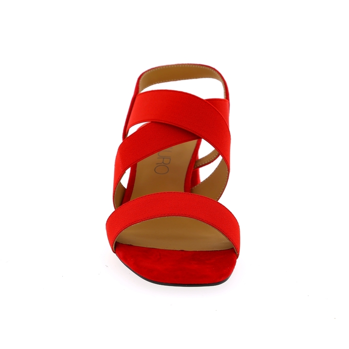 Di Lauro sandales rouge rouge