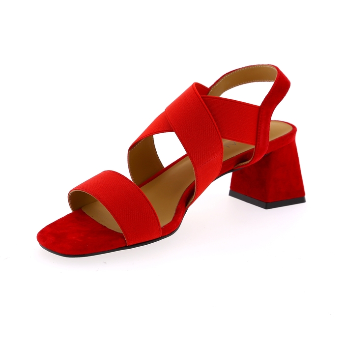 Di Lauro sandales rouge rouge