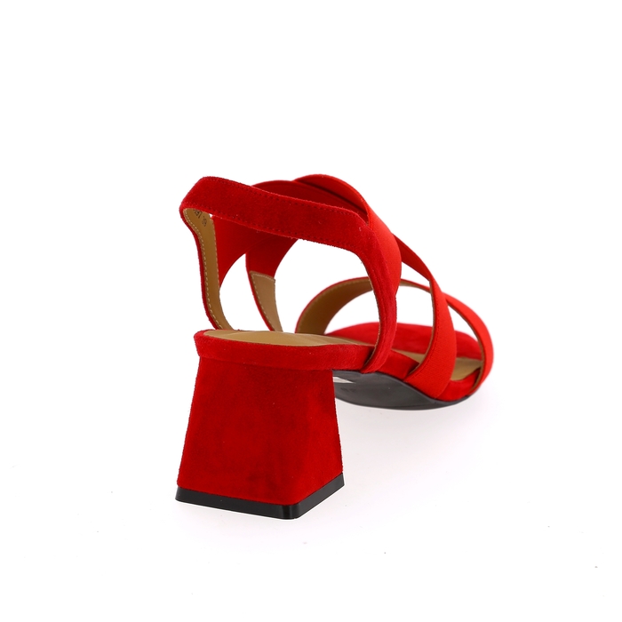 Di Lauro sandales rouge rouge