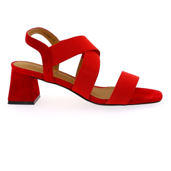 Di Lauro sandales rouge rouge