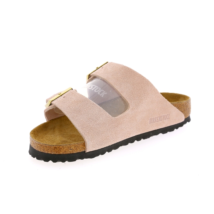 Birkenstock muiltjes - slippers nude nude