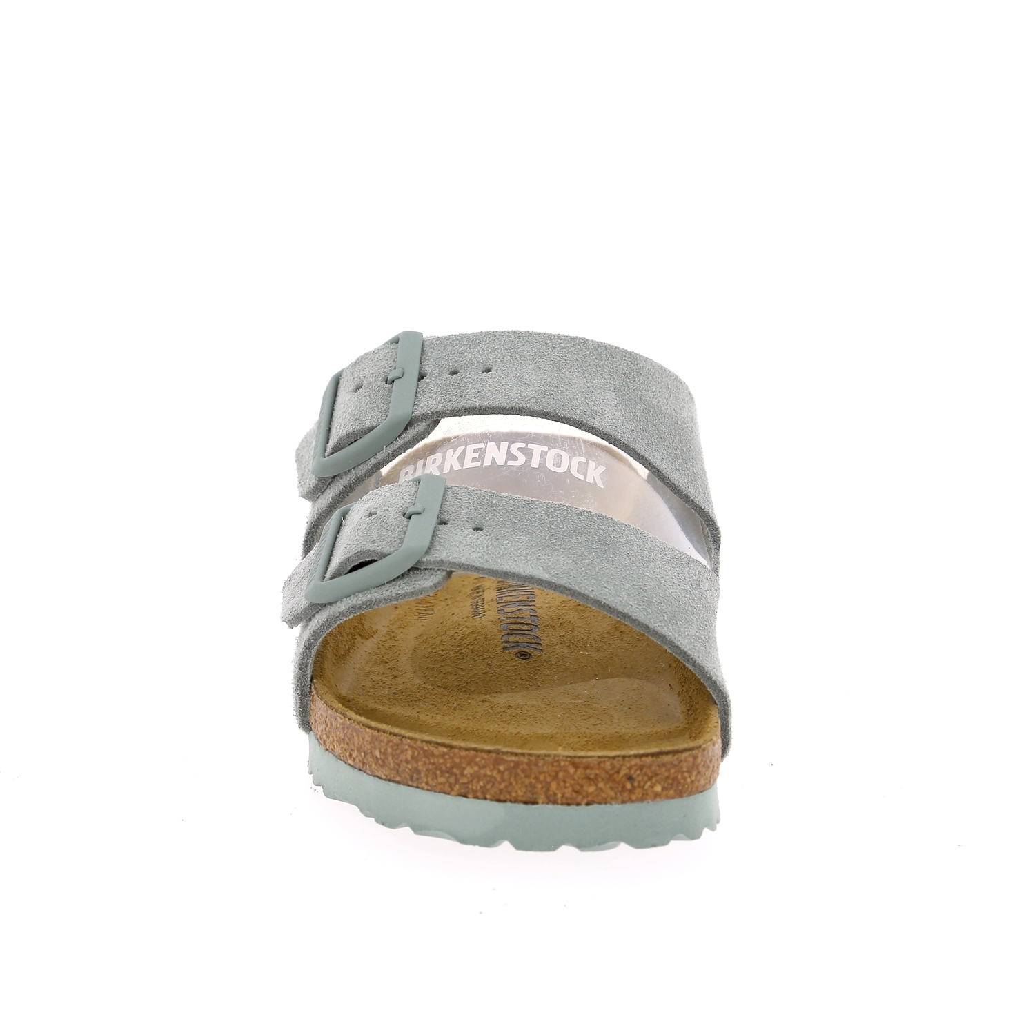 Zoom Birkenstock muiltjes - slippers grijs
