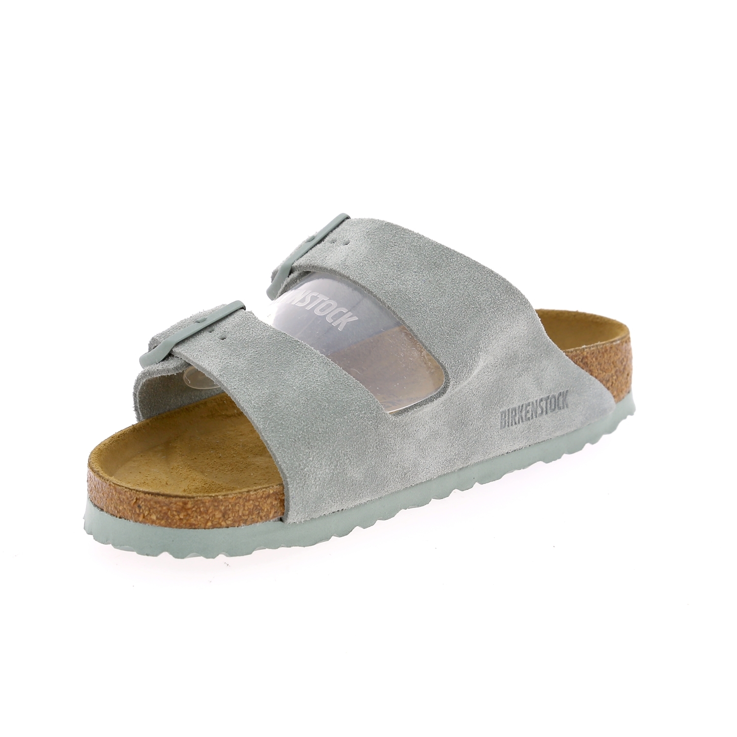 Zoom Birkenstock muiltjes - slippers grijs