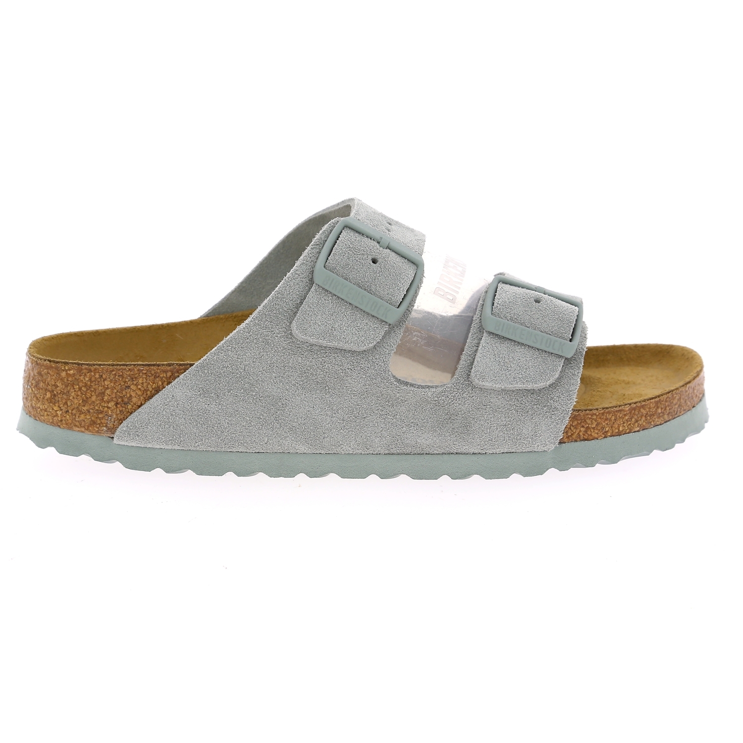 Zoom Birkenstock muiltjes - slippers grijs