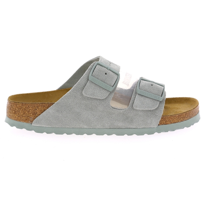 Birkenstock muiltjes - slippers grijs grijs