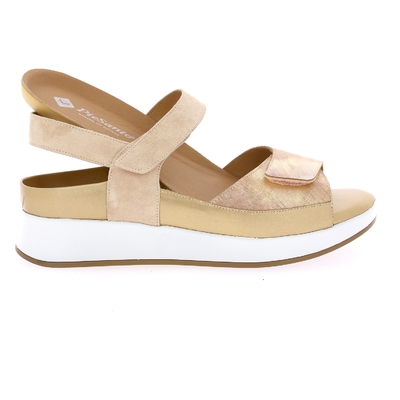 Piesanto sandalen nude