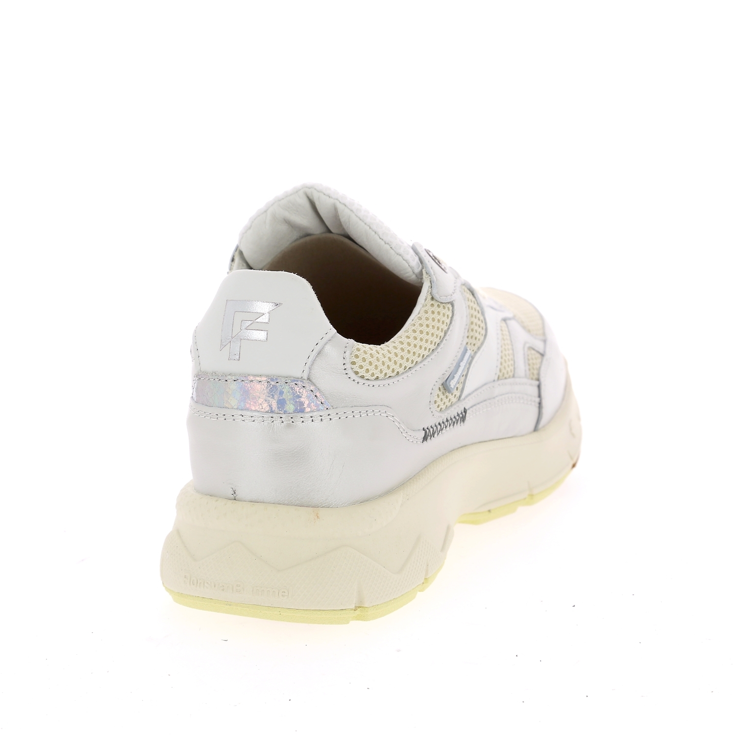 Zoom Floris Van Bommel basket blanc