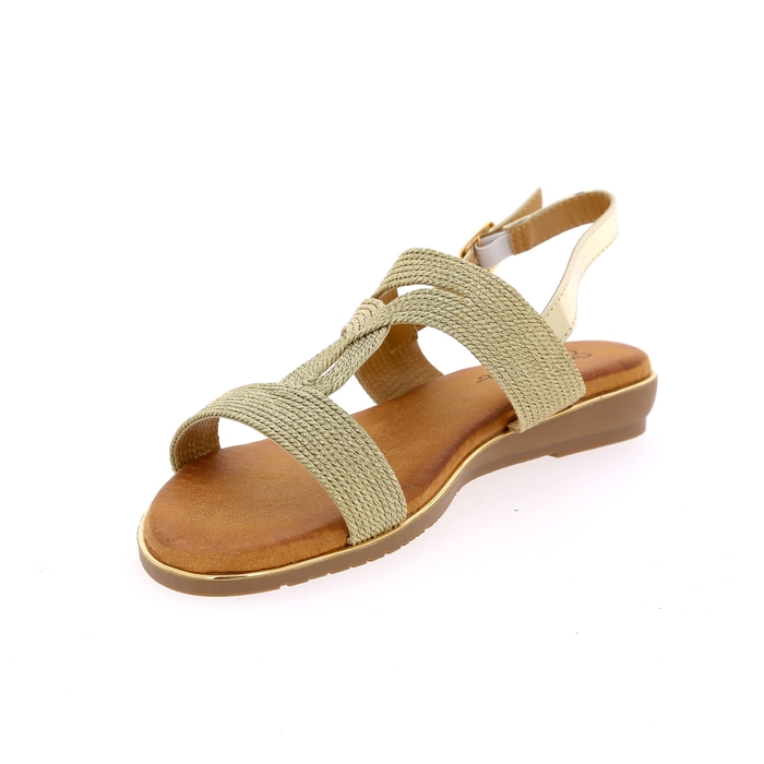 Ella Cruz sandalen goud goud