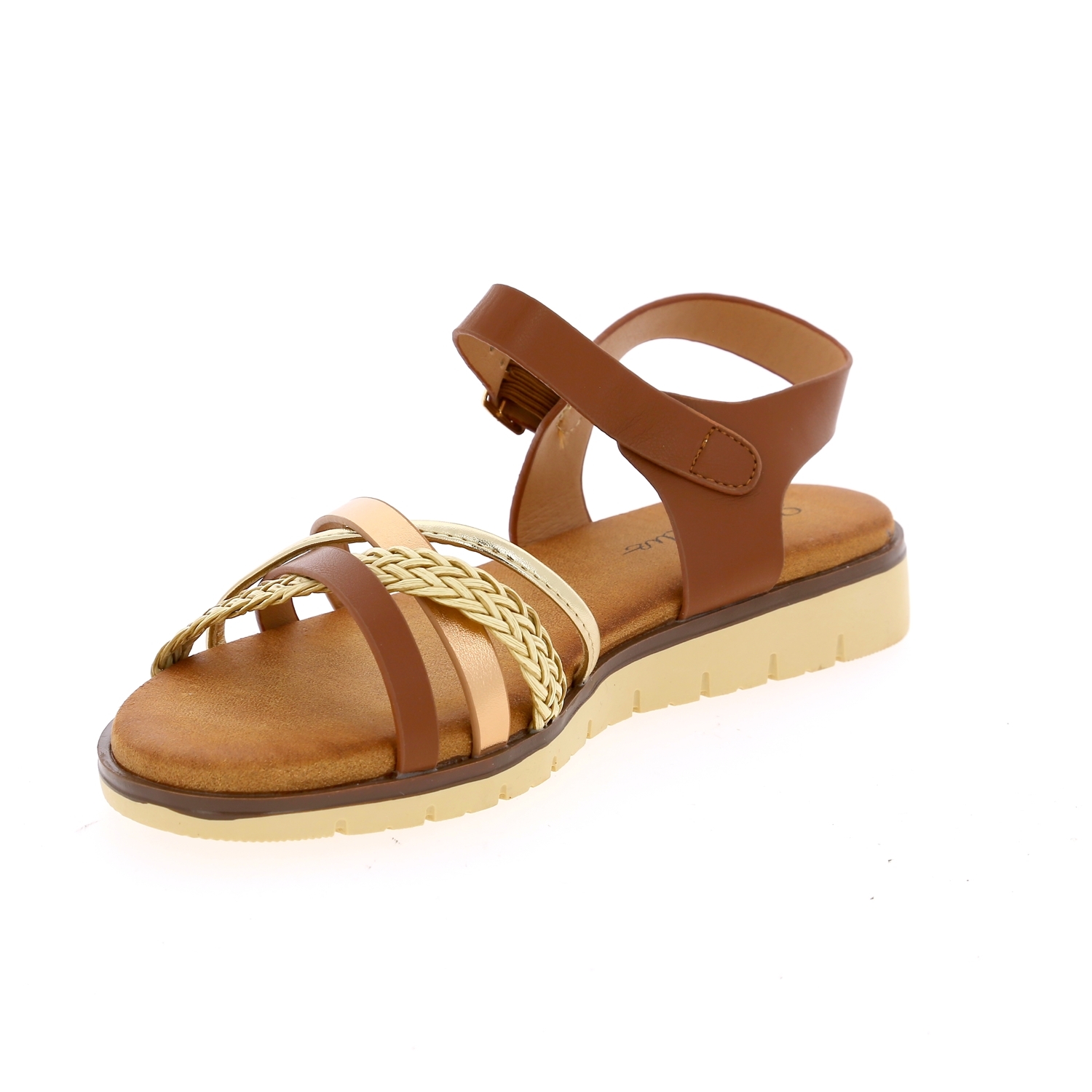 Zoom Ella Cruz sandalen cognac