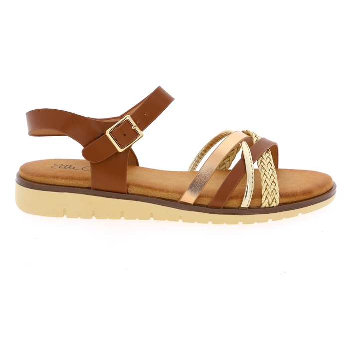 Ella Cruz sandalen cognac cognac