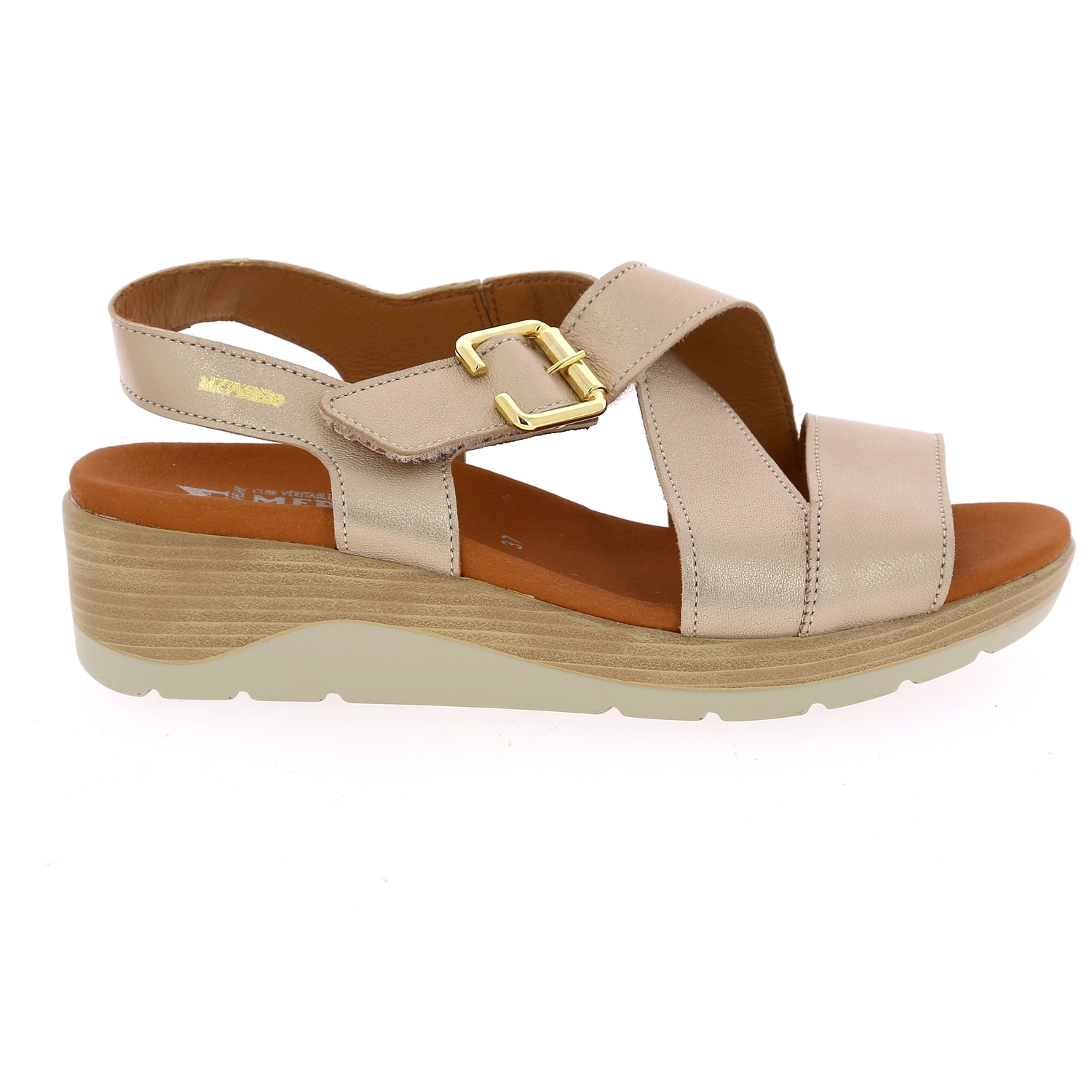 Zoom Mephisto sandales platine