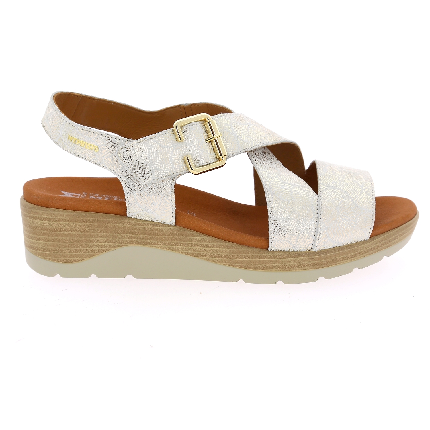Zoom Mephisto sandalen wit