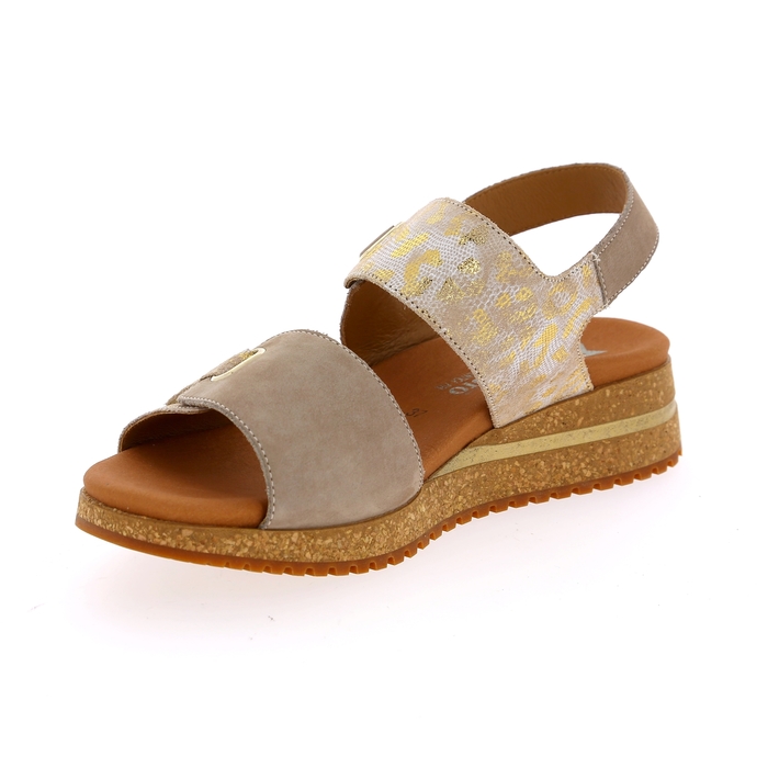 Mephisto sandalen taupe taupe