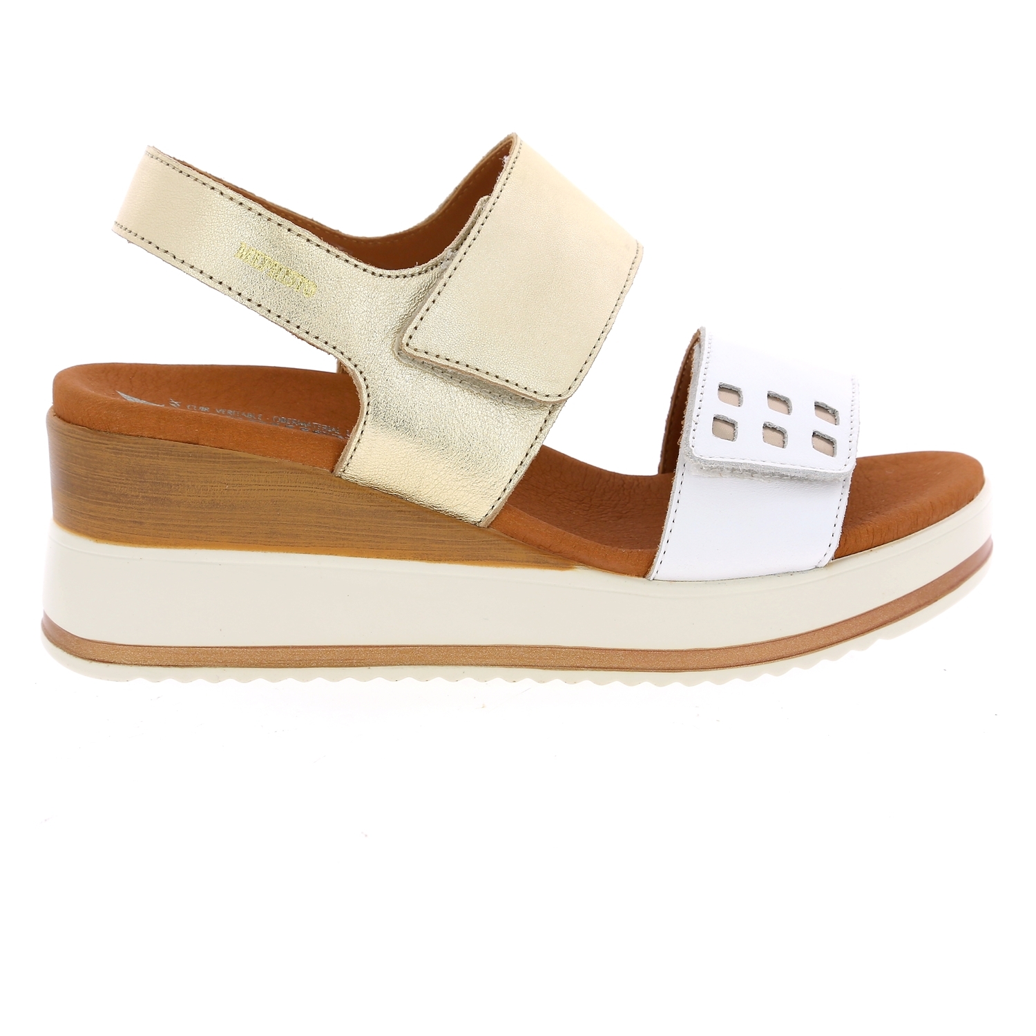 Zoom Mephisto sandales platine