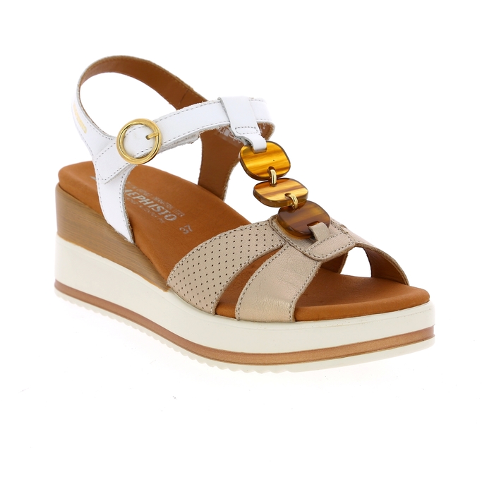 Mephisto sandales blanc blanc