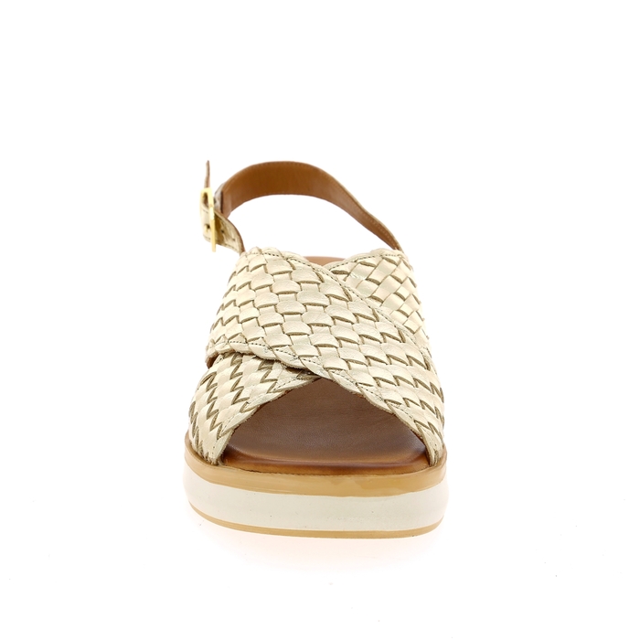 Cypres sandalen goud goud