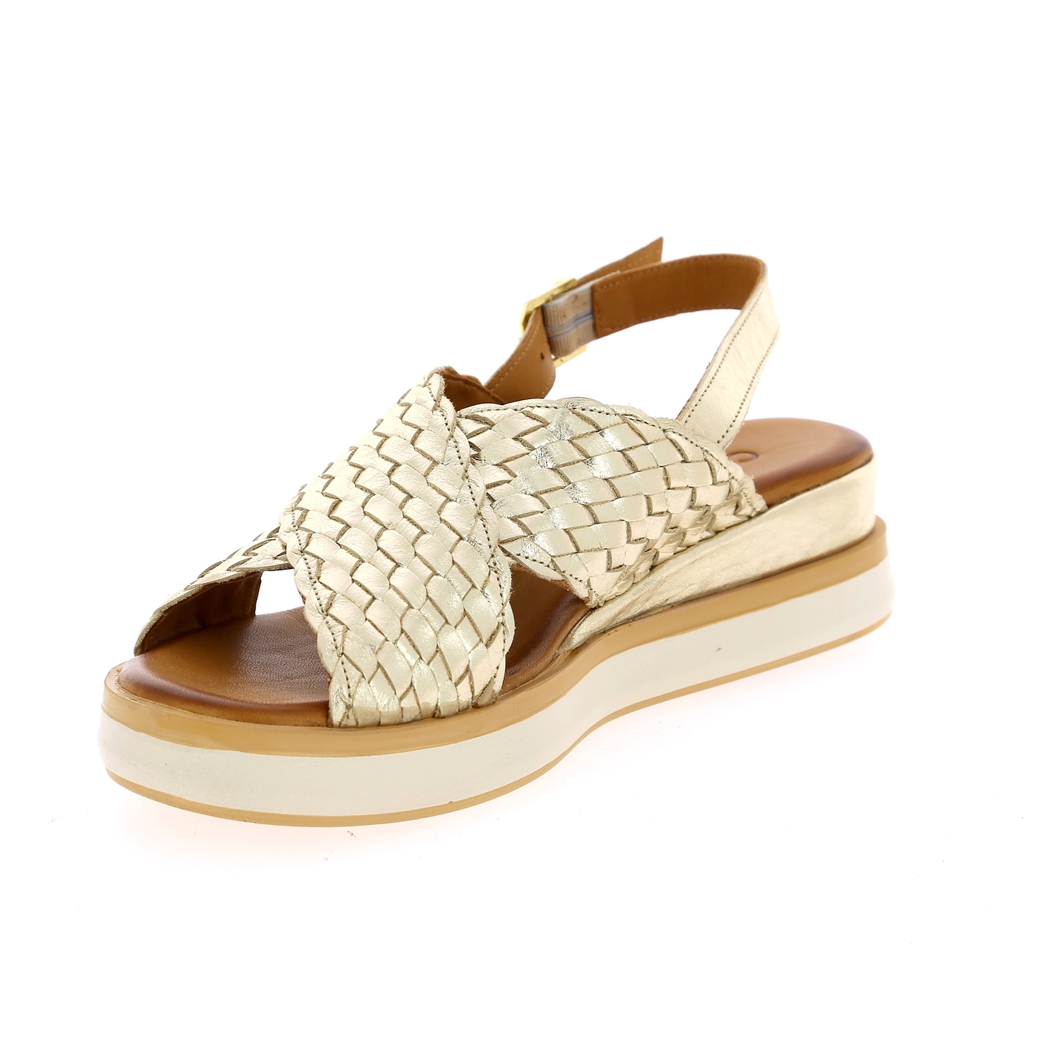 Zoom Cypres sandalen goud