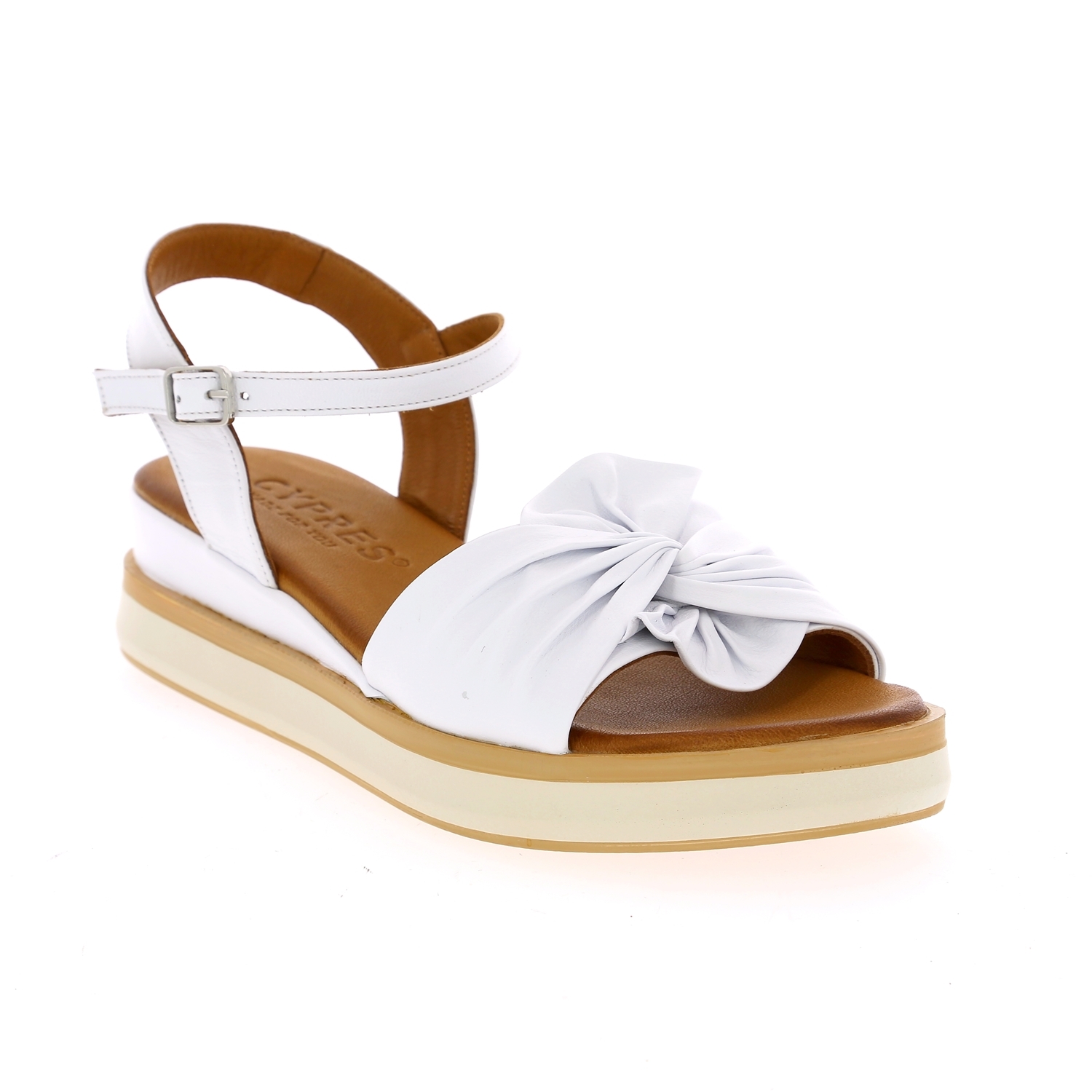 Zoom Cypres sandales blanc