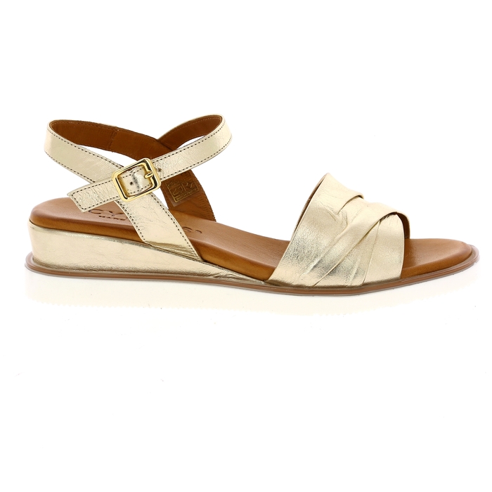 Cypres sandalen goud goud