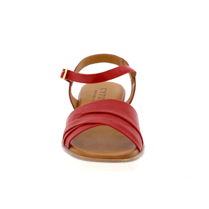 Cypres sandales rouge rouge
