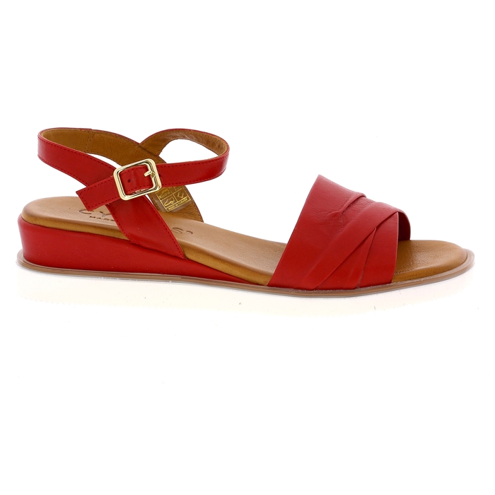 Cypres sandales rouge rouge