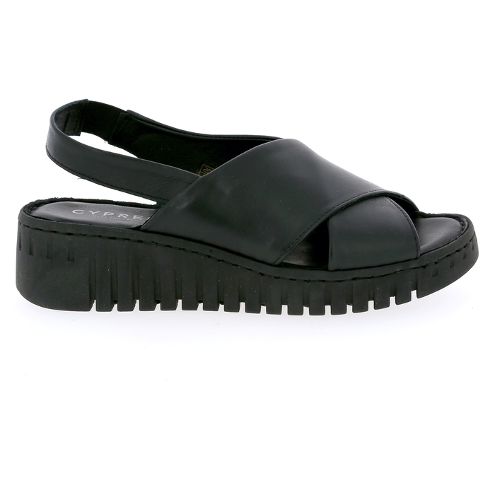 Cypres sandales noir noir