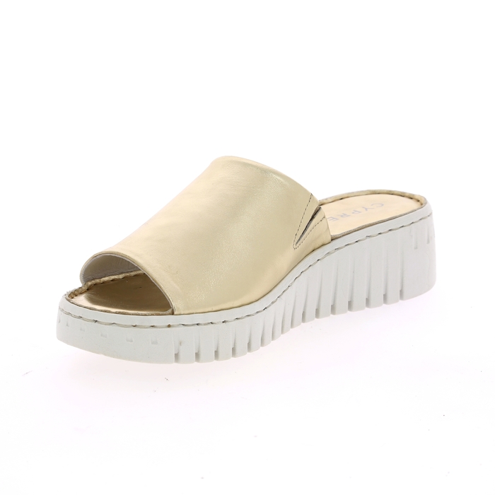 Cypres muiltjes - slippers platinum platinum