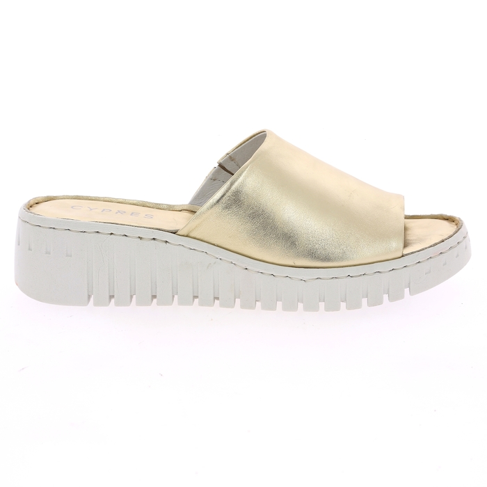 Cypres muiltjes - slippers platinum platinum