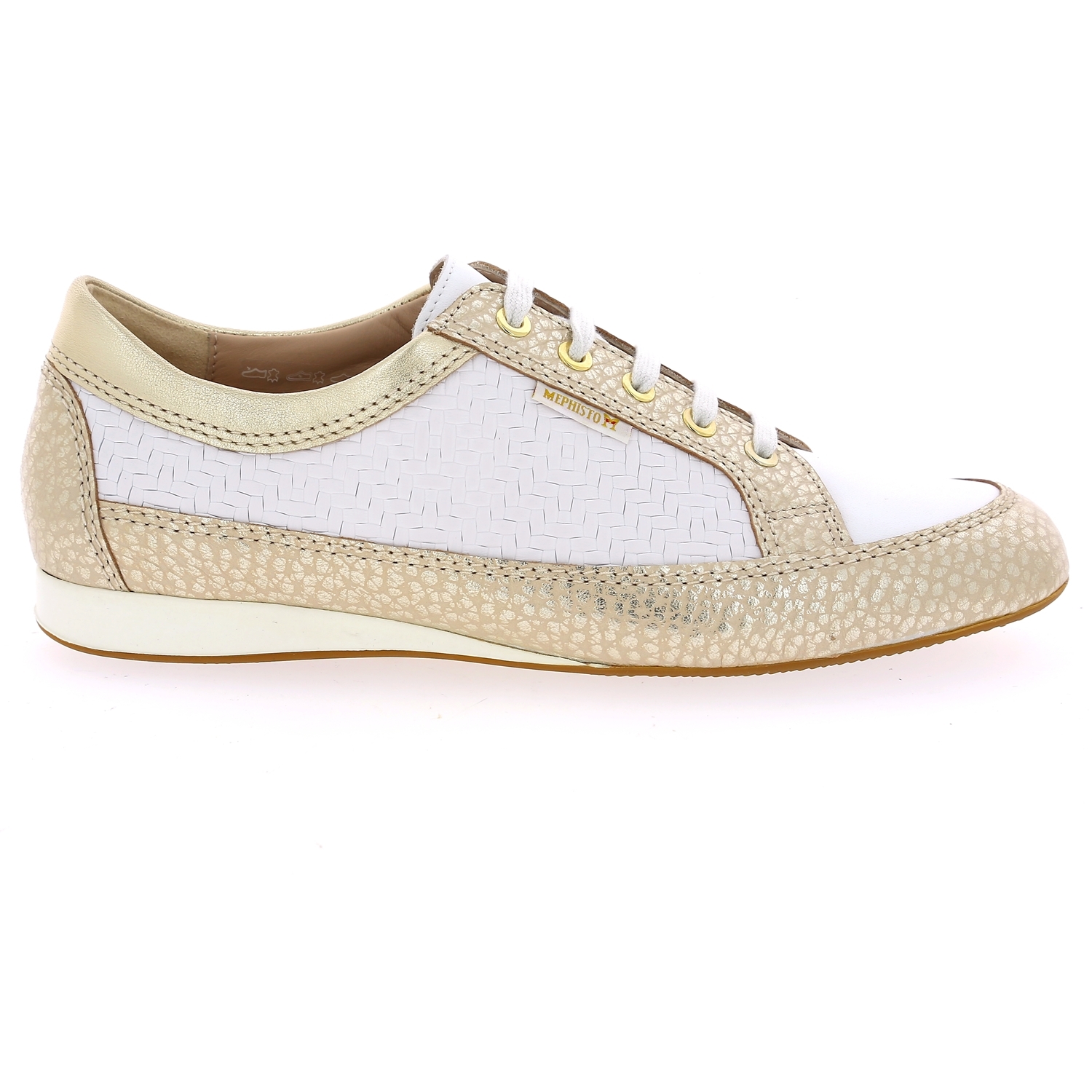 Zoom Mephisto basket blanc