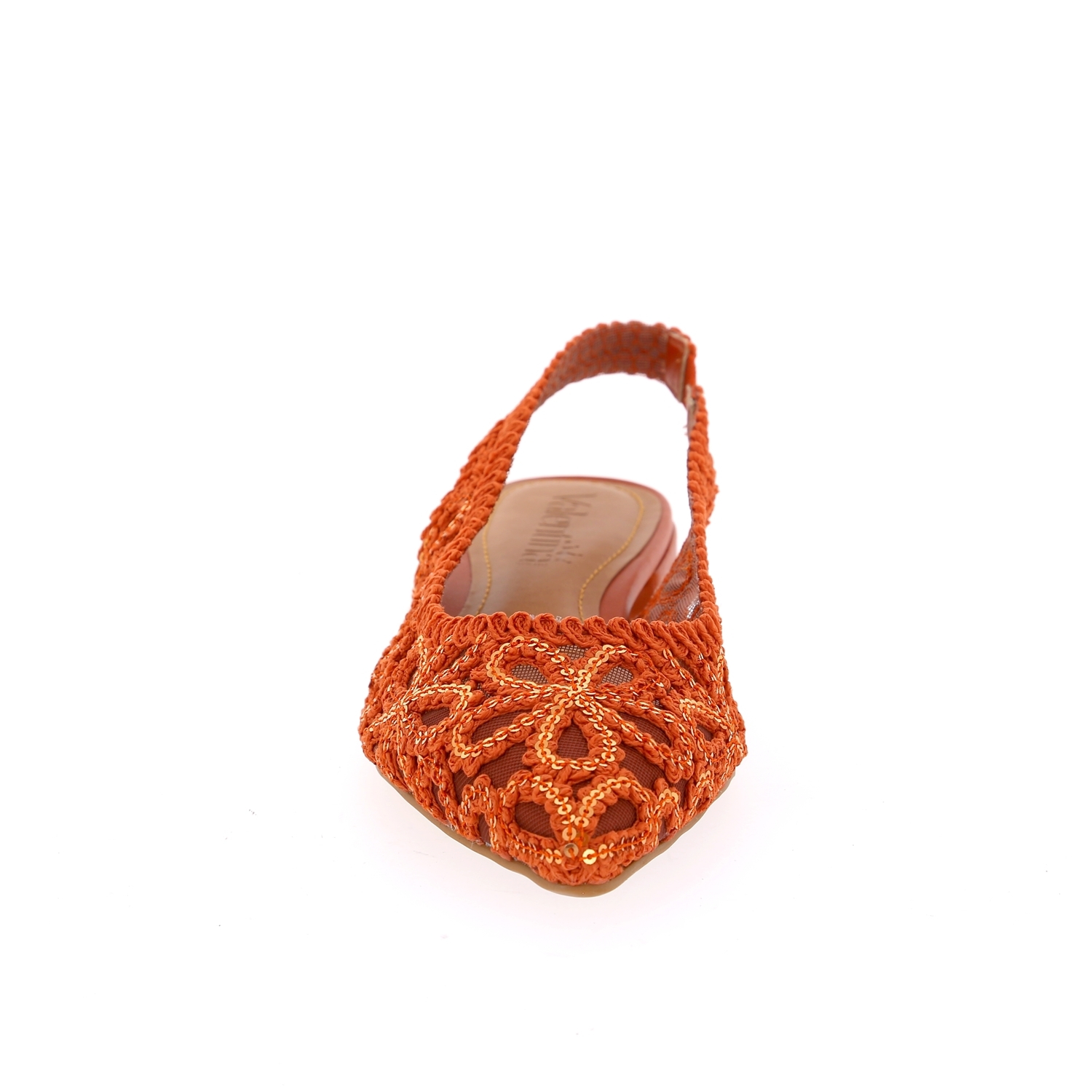 Zoom Valentina ballerinas roest