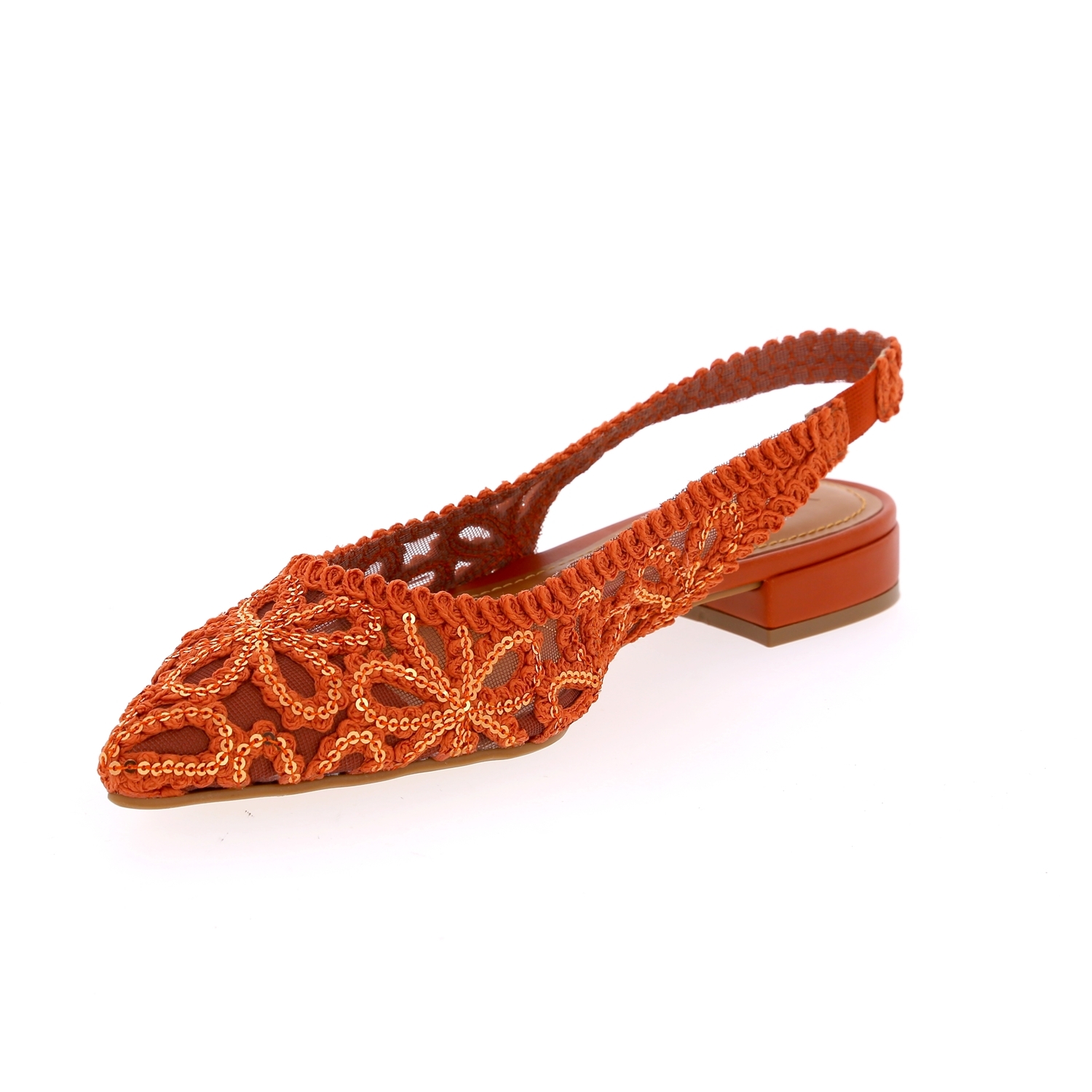 Zoom Valentina ballerinas roest