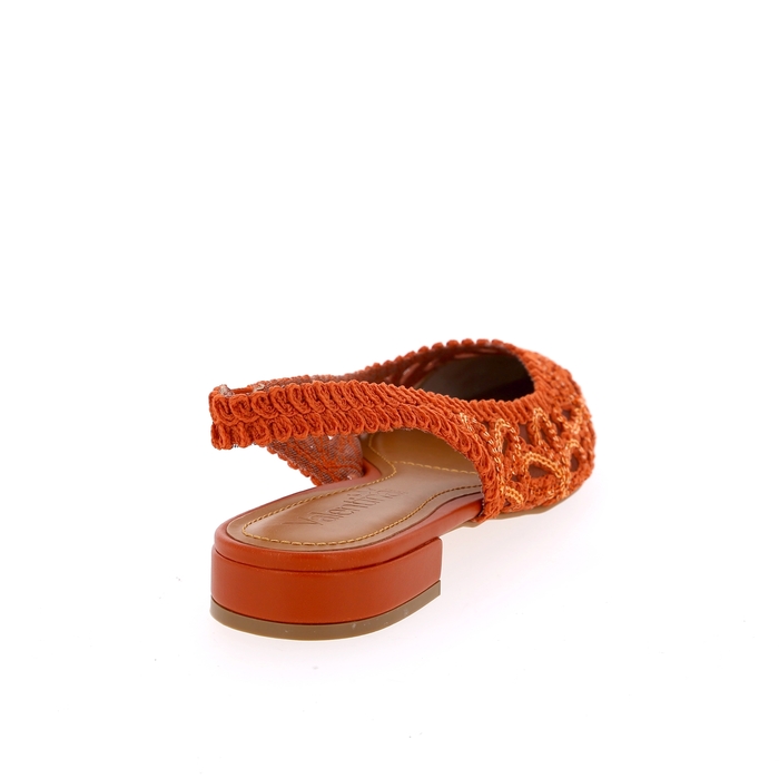 Valentina ballerinas roest roest